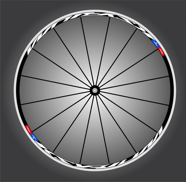 Nové polepy pro Mavic Ksyrium